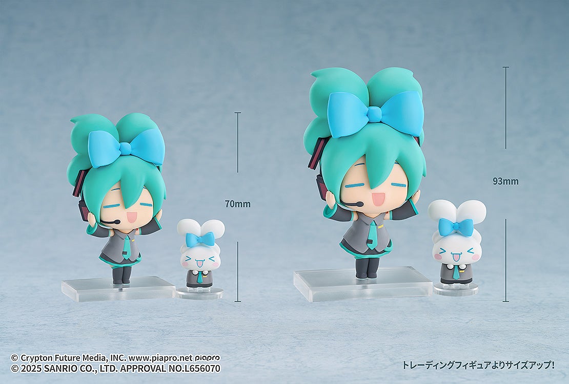 Hatsune Miku x Cinnamoroll Chibi Figure