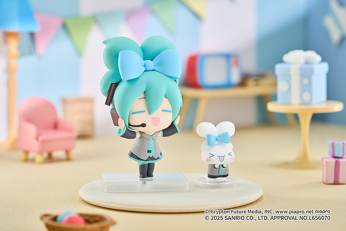 Collectible Figure Hatsune Miku x Cinnamoroll (5 Pieces)