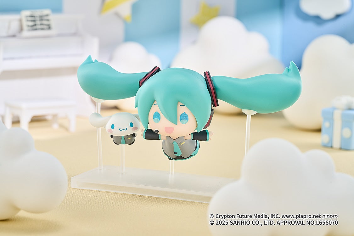 Collectible Figure Hatsune Miku x Cinnamoroll (5 Pieces)