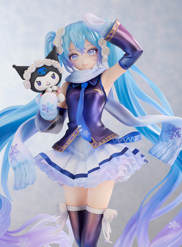 Hatsune Miku - Snow Miku x Kuromi 1/7 Scale Figure