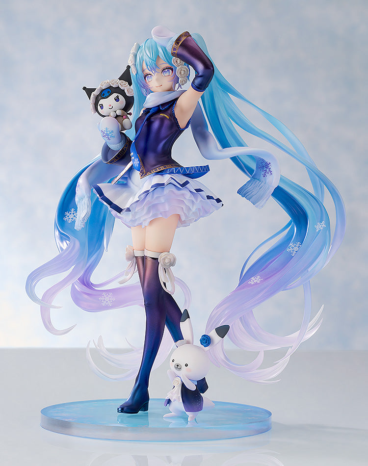 Hatsune Miku - Snow Miku x Kuromi 1/7 Scale Figure